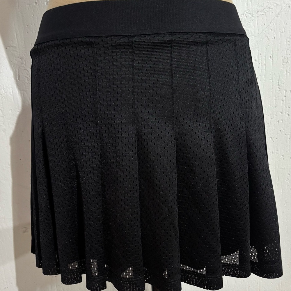PINK Victoria's Secret Black Mini Skater Skort